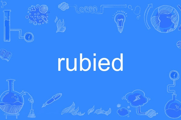 rubied