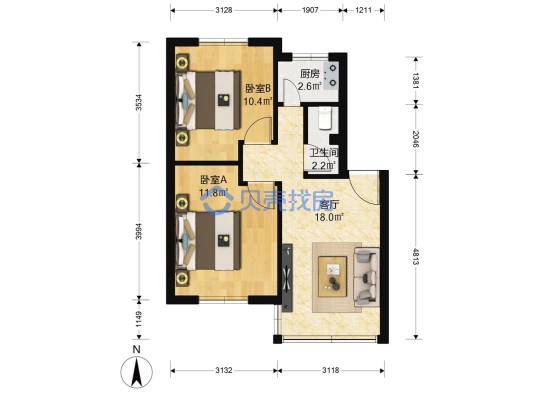 濂泉西路95號大院戶型圖