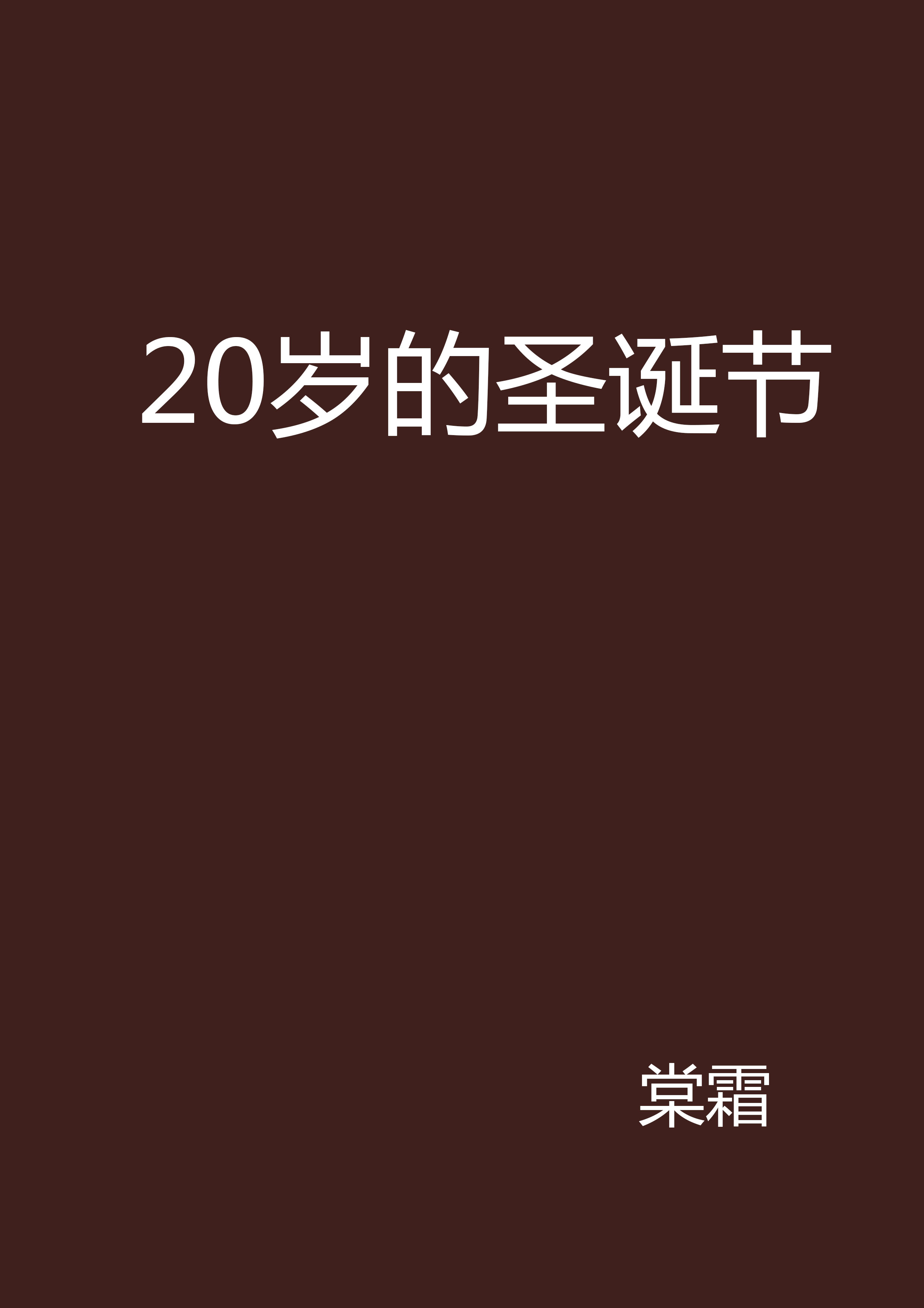 20歲的聖誕節