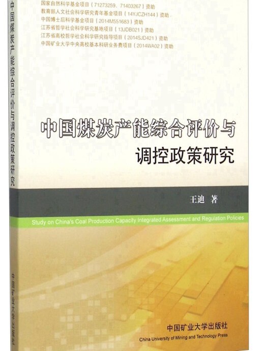 中國煤炭產能綜合評價與調控政策研究