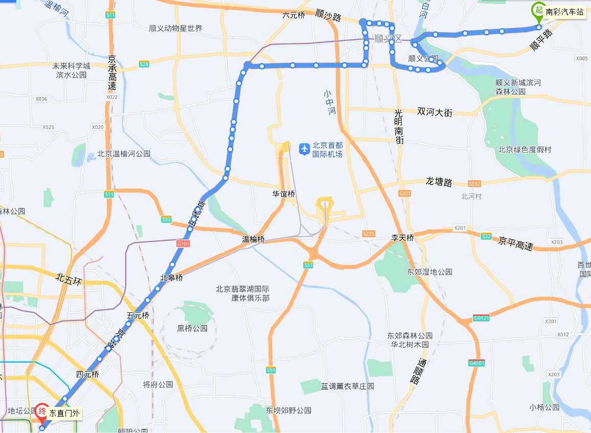 北京公交915路