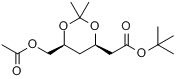 (4R-cis)-6-[（乙醯氧基）甲基]-2,2-二甲基-1,3-二氧六環-4-乙酸叔丁酯