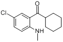 2-甲氨基-5-氯苯基環己甲酮