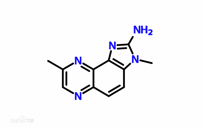 2-氨基-3,8-二甲基咪唑並[4,5-f]喹惡啉