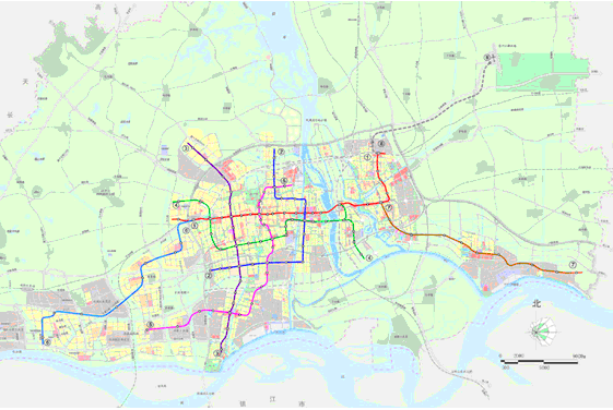 揚州軌道交通線網規劃
