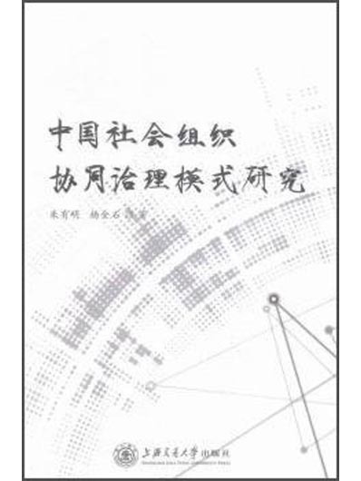 中國社會組織協同治理模式研究