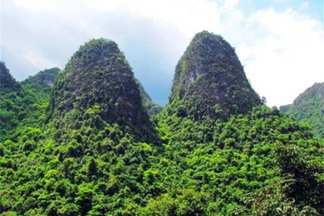 雙峰嶺(長白山系吉林哈達嶺下的山脈)