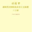 習近平新時代中國特色社會主義思想三十講（大開本）