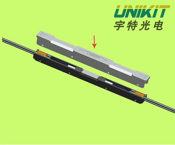 圖為：L925BP皮線光纖冷接子