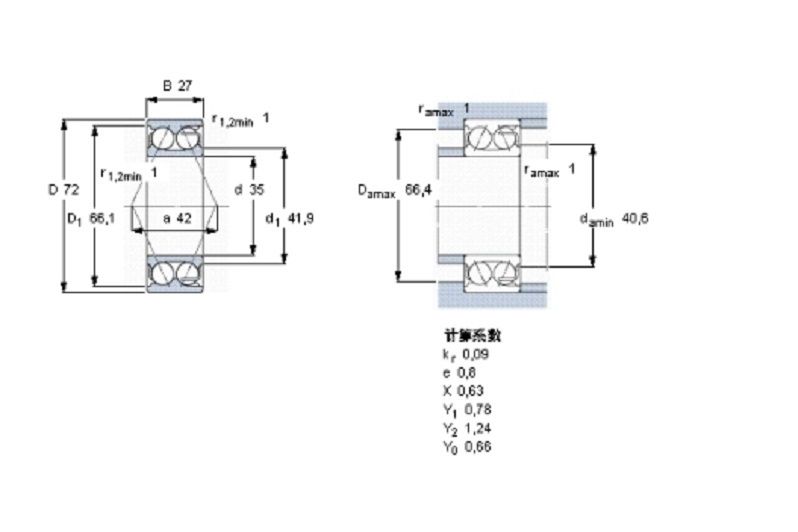 SKF 5207E軸承