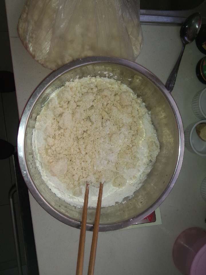 椒香豆渣饅頭