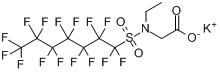 N-乙基-N-[（十五氟庚基）磺醯基]甘氨酸鉀鹽