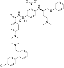 4-[4-[（4\x27-氯[1,1\x27-聯苯]-2-基）甲基]-1-哌嗪基]-N-[[4-[[(1R)-3-（二甲基氨基）-1-[（苯硫基）甲基]丙基]氨基]-