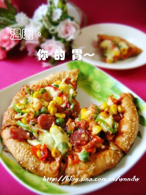 饢餅披薩