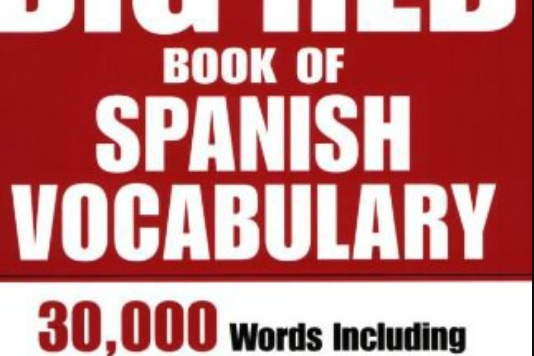 The Big Red Book of Spanish Vocabulary