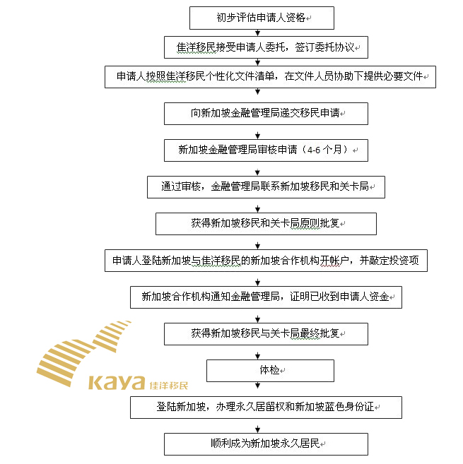 新加坡金融管理局投資計畫流程