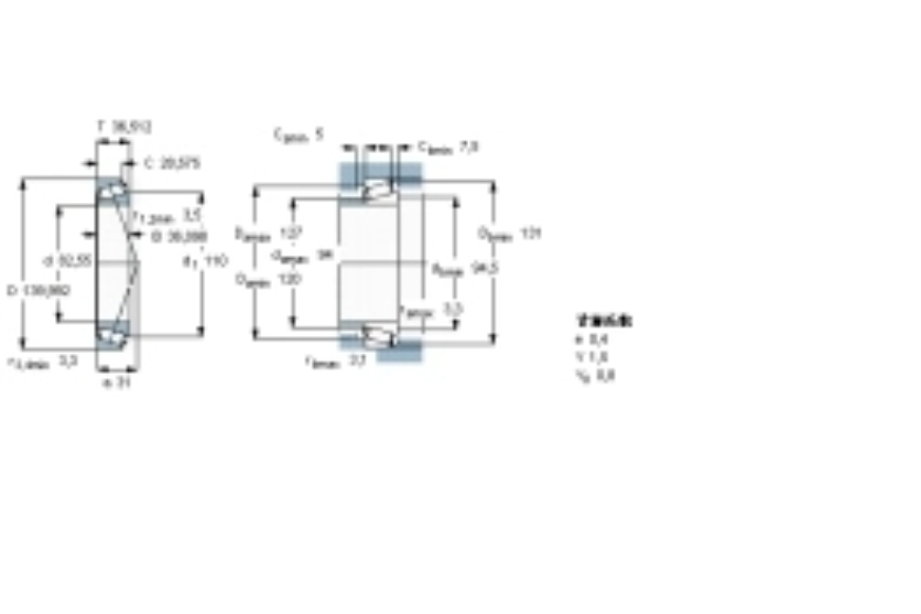 SKF 580/572/Q軸承