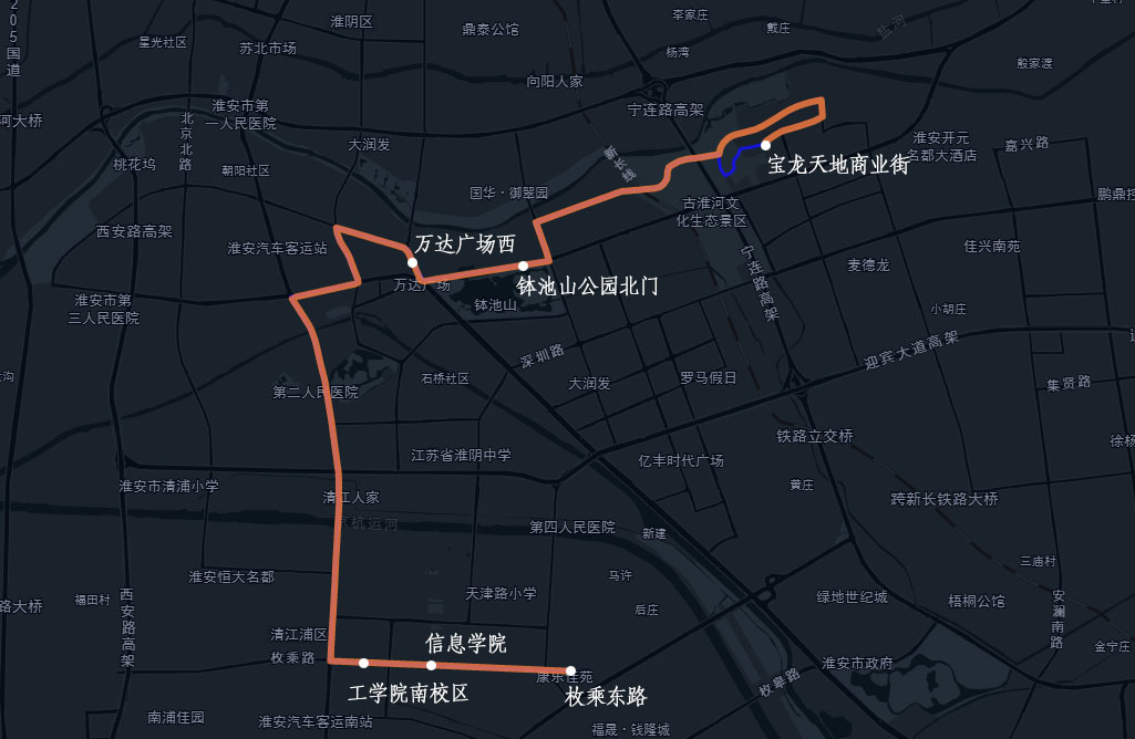 淮安公交23路