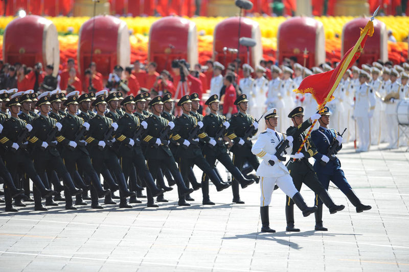 北京衛戍區最有名的部隊——三軍儀仗隊