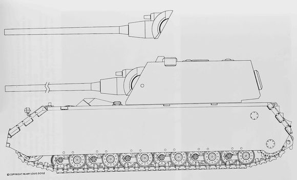 八號坦克I型裝克魯伯炮塔