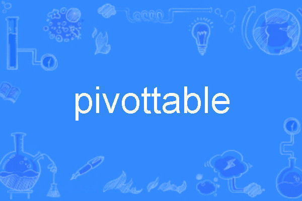 pivottable