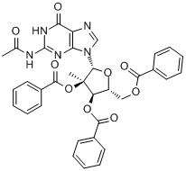 N-乙醯基-2\x27-C-甲基鳥苷-2\x27,3\x27,5\x27-三苯甲酸酯