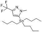 1-甲基-5-（三丁基錫烷基）-3-（三氟甲基）-1H-吡唑
