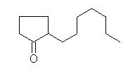 2-庚基環戊酮
