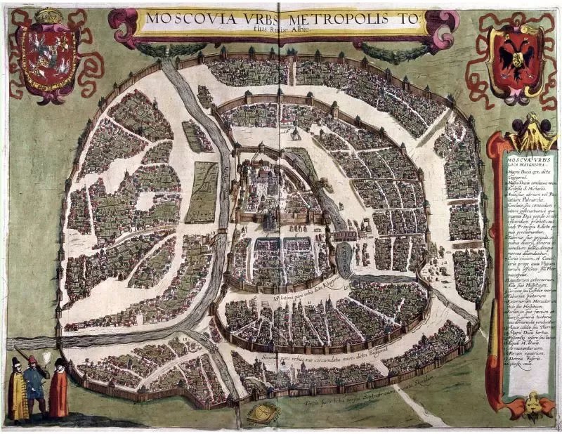 1610年 波蘭人筆下的莫斯科 也是他們的主要目標