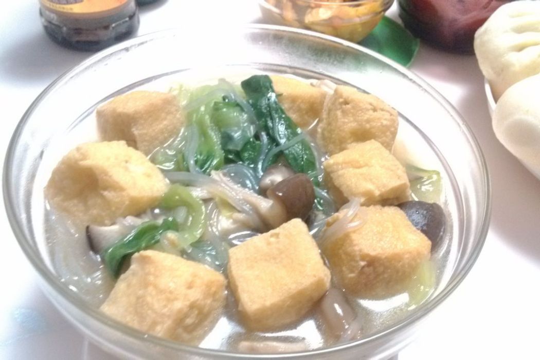 油豆腐紅薯冬粉湯