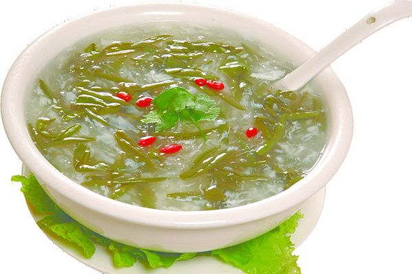 蝦仁蓴菜湯