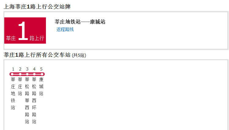 上海公交莘莊1路