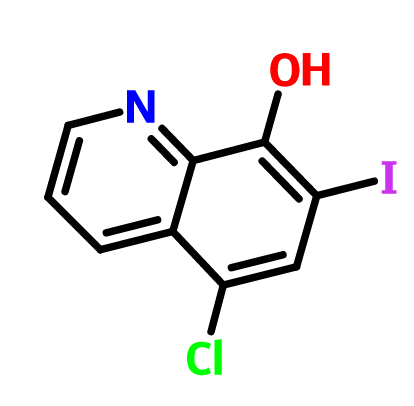 5-氯-8-羥基-7-碘代喹啉