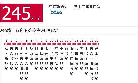 南昌公交245路