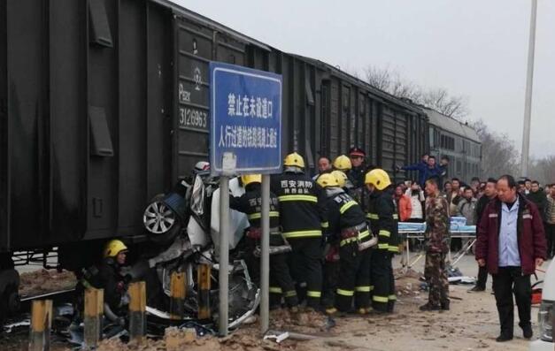 1·21西安轎車與火車相撞事故