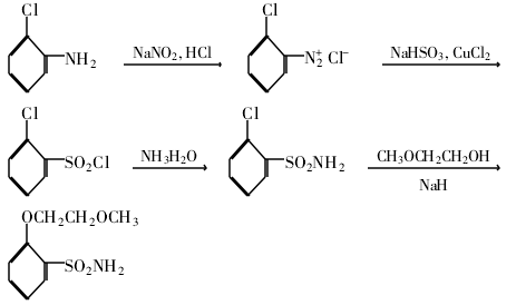 2-甲氧基乙氧基苯磺醯胺