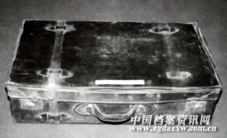 韓守本在上世紀20年代用過的皮箱