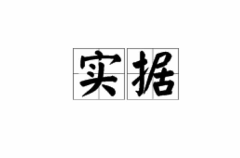 實據