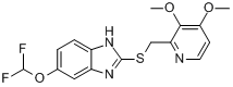 5-（二氟甲氧基）-2-{[（3,4-二甲氧基-2-吡啶基）甲基]硫}-1H-苯並咪唑