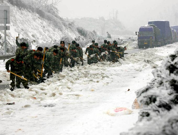 冰雪災害