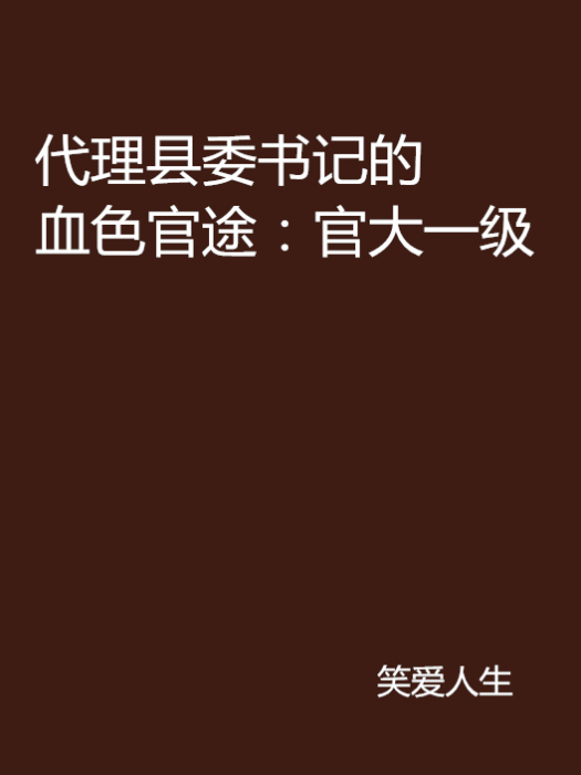 代理縣委書記的血色官途：官大一級