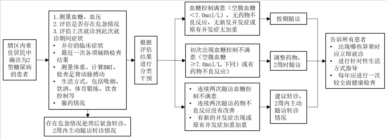 縣域糖尿病分級診療技術方案