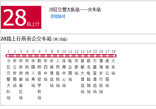 永州公交28路