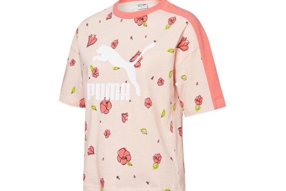 FLORAL AOP TEE WNS女子短袖T恤