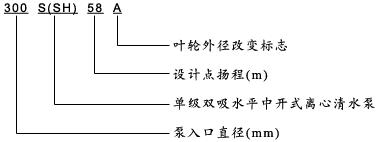 單級雙吸離心泵