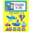 Sticker Books for Boys 2-4: Blank Sticker Book