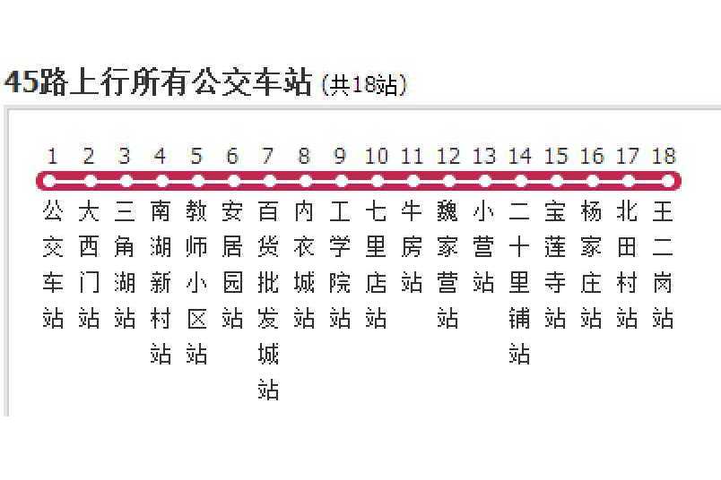 安陽公交45路