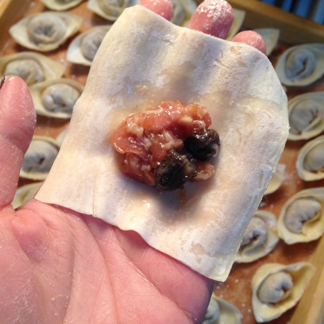 海參金針菇鮮肉餛飩