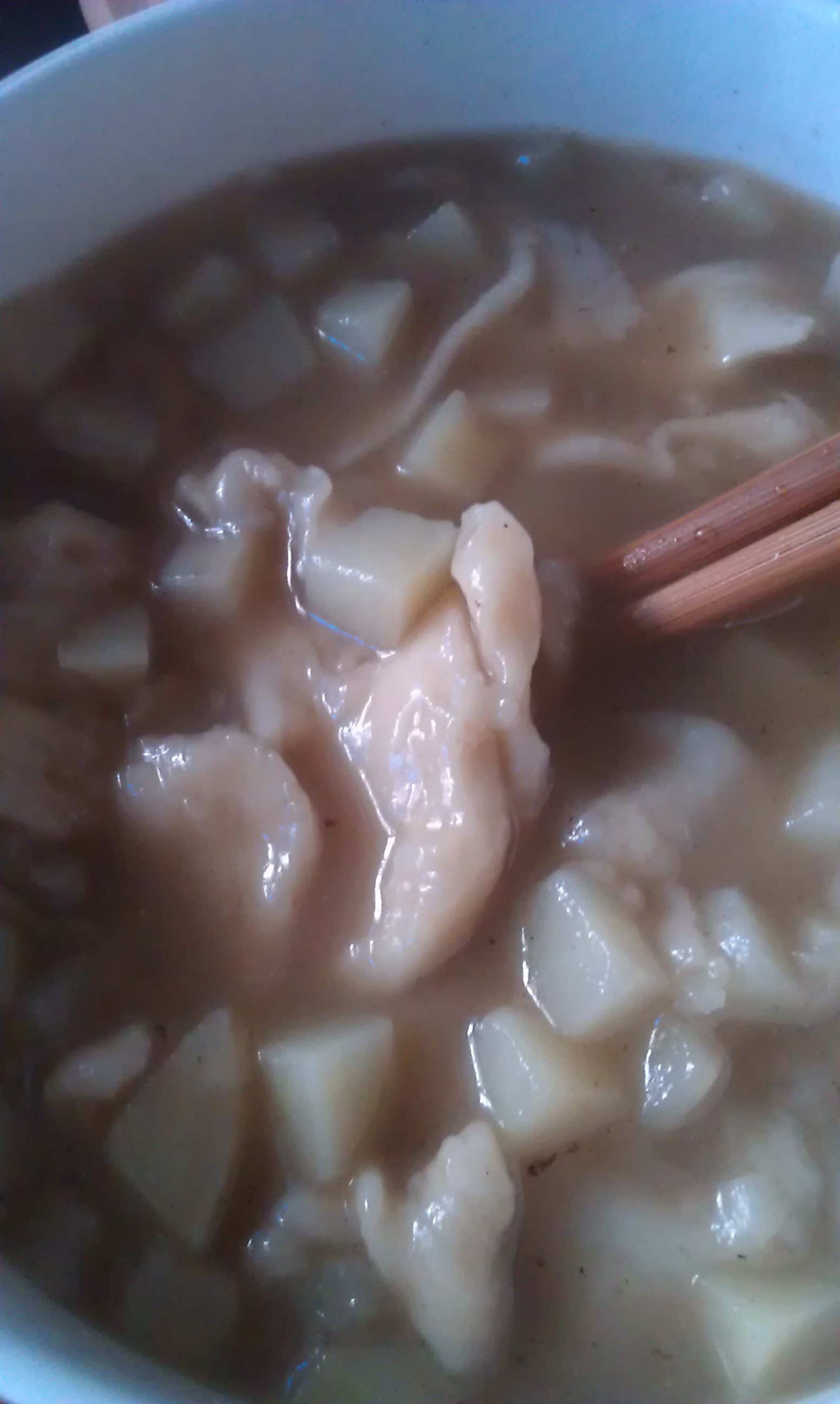 土豆片兒湯