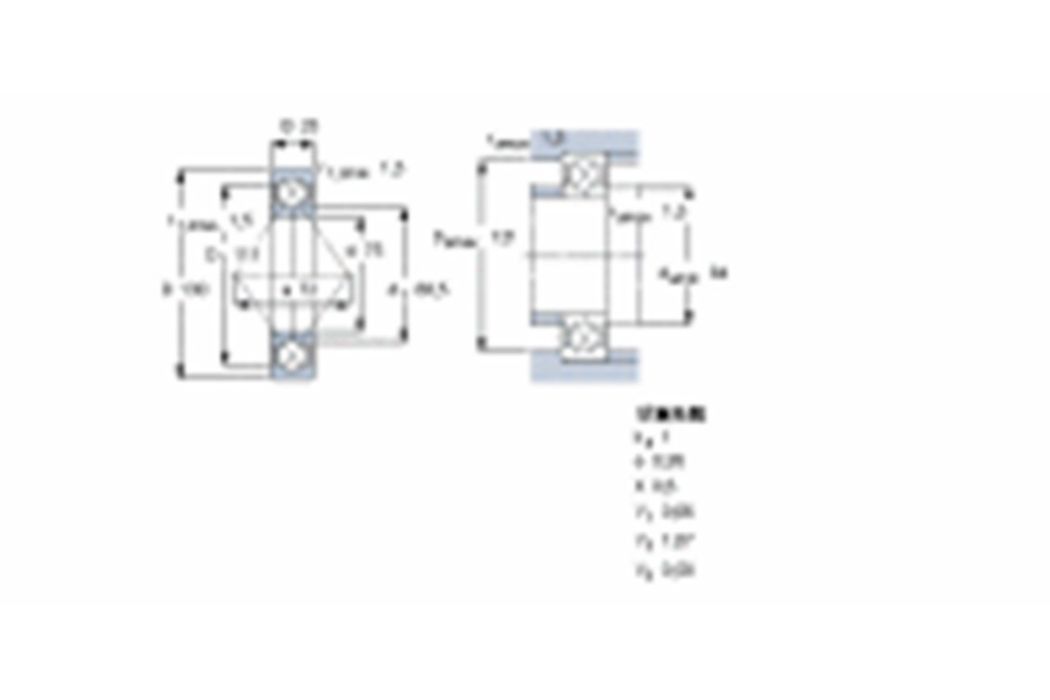 SKF QJ215MA軸承